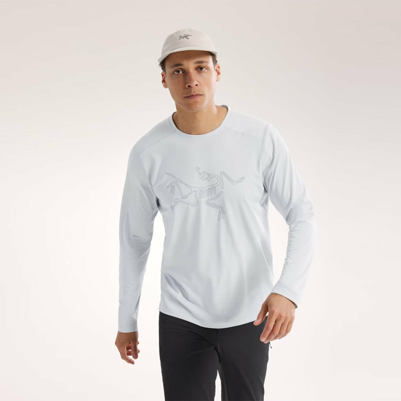 Arc'Teryx - Maglia Cormac Logo Solitude Heather Void - X000008452 - SOLITUDE/HEATHER///VOID | size: L-1