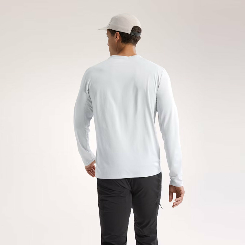 Arc'Teryx - Maglia Cormac Logo Solitude Heather Void - X000008452 - SOLITUDE/HEATHER///VOID | size: L-4