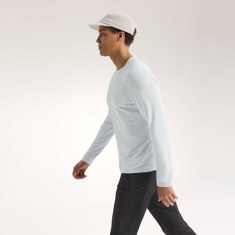 Arc'Teryx - Maglia Cormac Logo Solitude Heather Void - X000008452 - SOLITUDE/HEATHER///VOID | size: XL-5