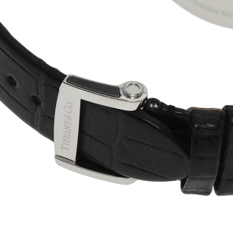 Tiffany & Co. Z1301.32.11A10A71A Atlas 計時腕錶,不鏽鋼/皮革,男士-7