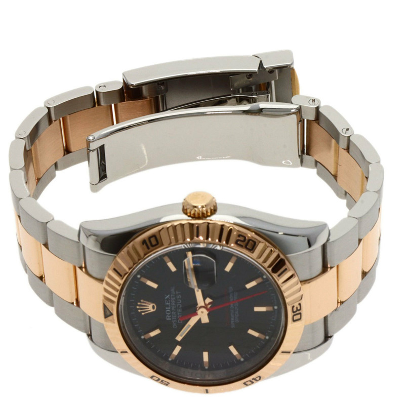 勞力士 116261 Datejust Turn-O-Graph 手錶,不鏽鋼/SSx18KPG,男士-8