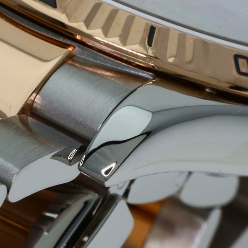 勞力士 116261 Datejust Turn-O-Graph 手錶,不鏽鋼/SSx18KPG,男士-15