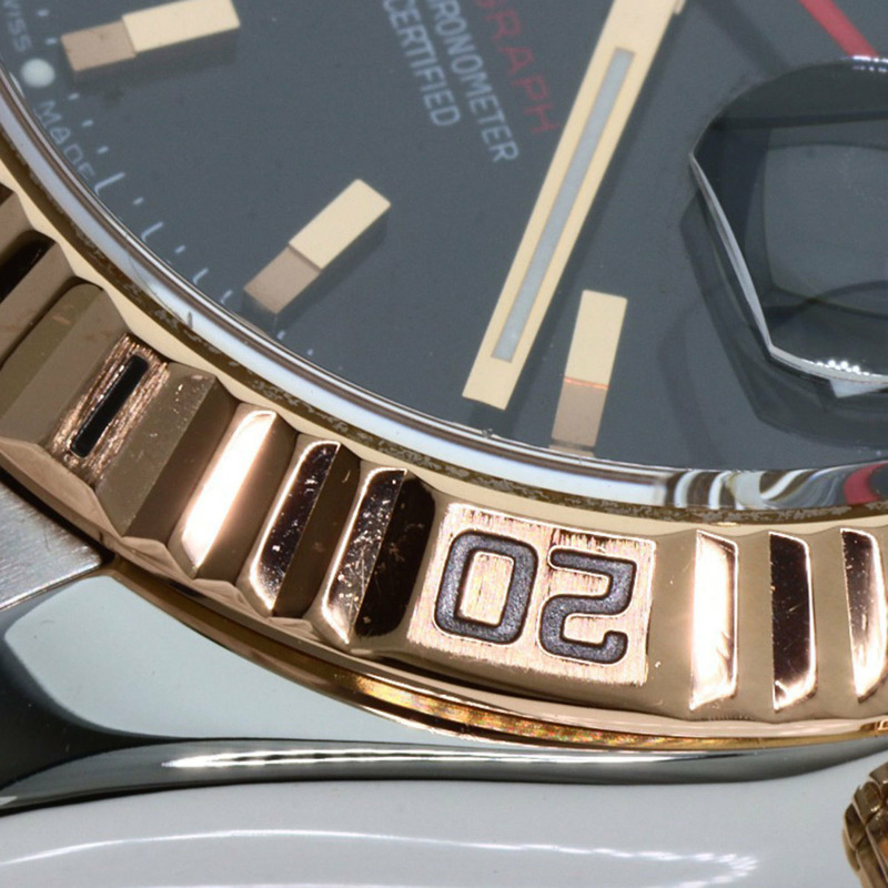 勞力士 116261 Datejust Turn-O-Graph 手錶,不鏽鋼/SSx18KPG,男士-22