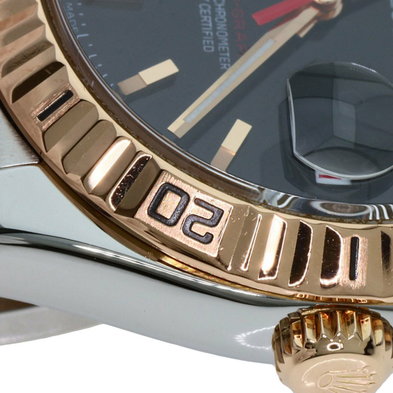 勞力士 116261 Datejust Turn-O-Graph 手錶,不鏽鋼/SSx18KPG,男士-24