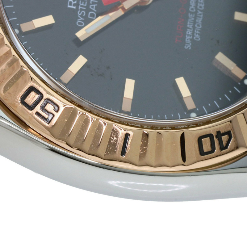 勞力士 116261 Datejust Turn-O-Graph 手錶,不鏽鋼/SSx18KPG,男士-26