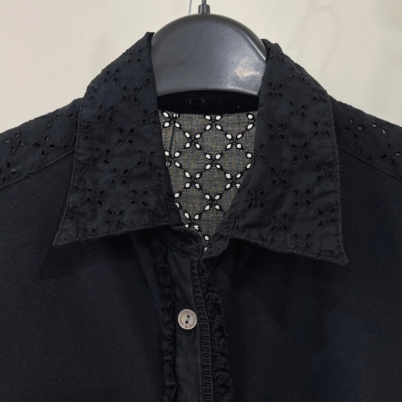 Burberry 倫敦 鏤空滾邊戰馬上衣-4