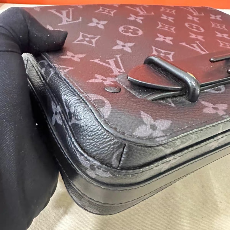 LV路易威登 Steamer 新款晶片 黑老花 黑武士-0