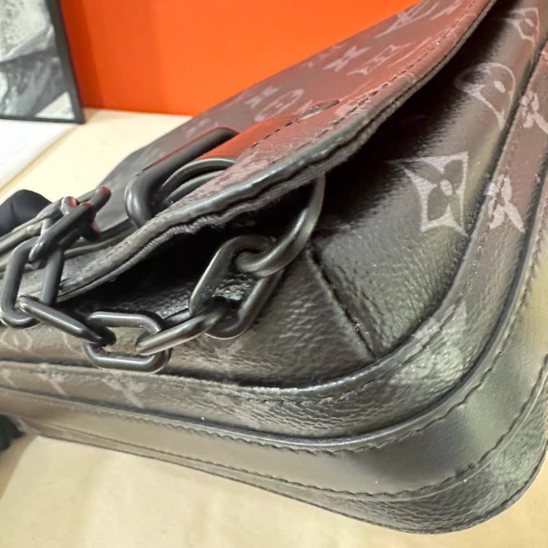 LV路易威登 Steamer 新款晶片 黑老花 黑武士-11