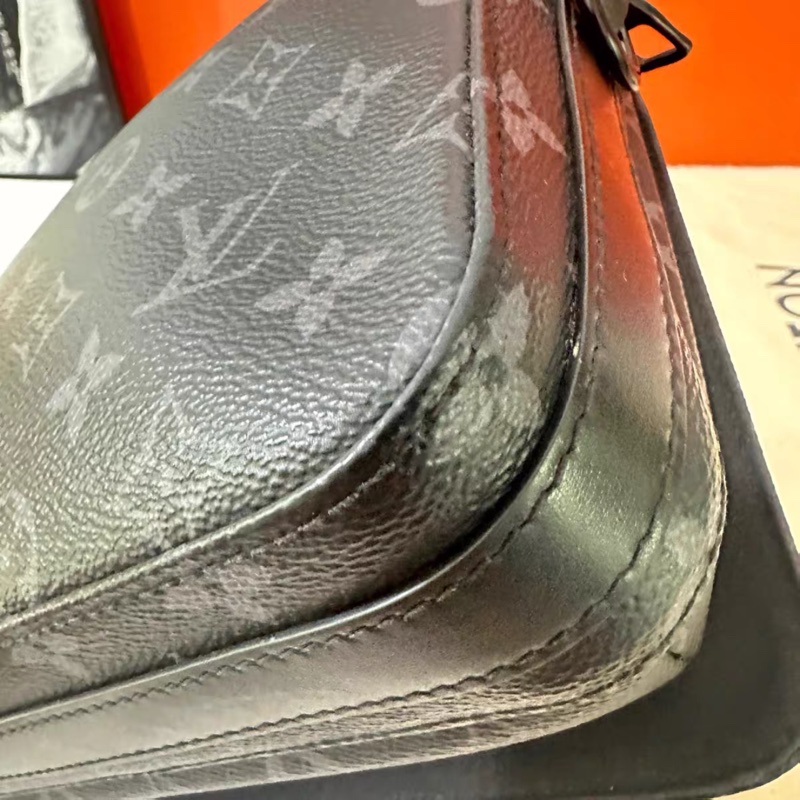 LV路易威登 Steamer 新款晶片 黑老花 黑武士-12