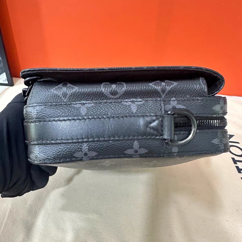 LV路易威登 Steamer 新款晶片 黑老花 黑武士-22