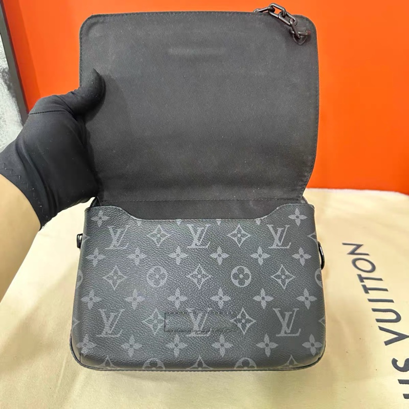 LV路易威登 Steamer 新款晶片 黑老花 黑武士-24