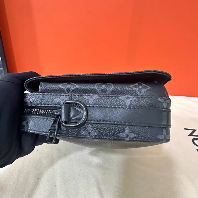 LV路易威登 Steamer 新款晶片 黑老花 黑武士-27