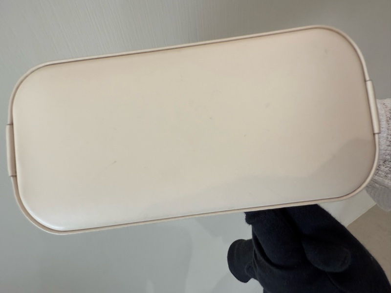 LV Nano Alma 奶白色水波紋貝殼包-20