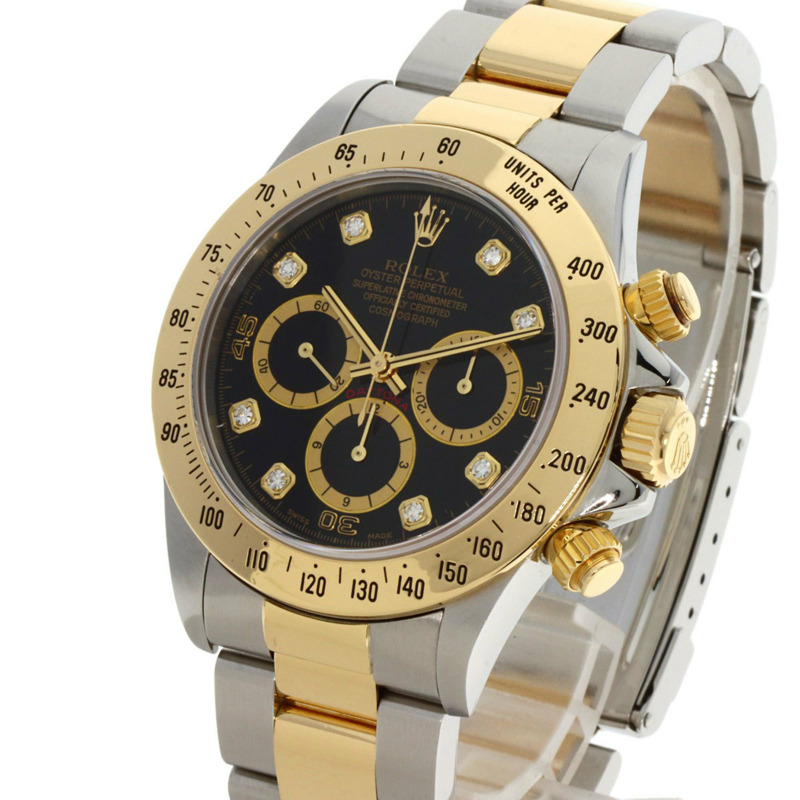 勞力士宇宙計型迪通拿 16523G 8P 鑽石腕錶(不鏽鋼/SSx18KYG 男式)-2