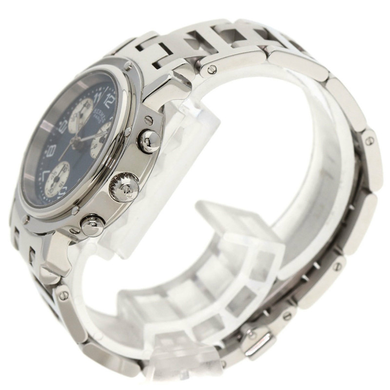 Hermès CL1.310 Clipper 計時碼錶 不鏽鋼/SS 女士腕錶-1