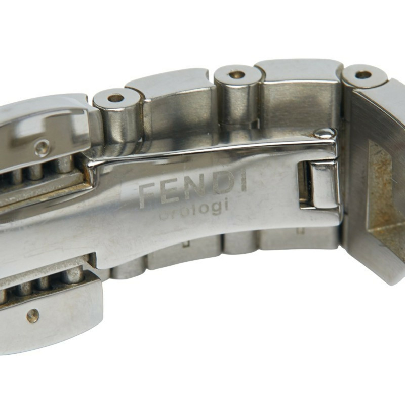 Fendi Quadromini 手錶 60500L 石英 紫色錶盤 不鏽鋼 女款 FENDI-7