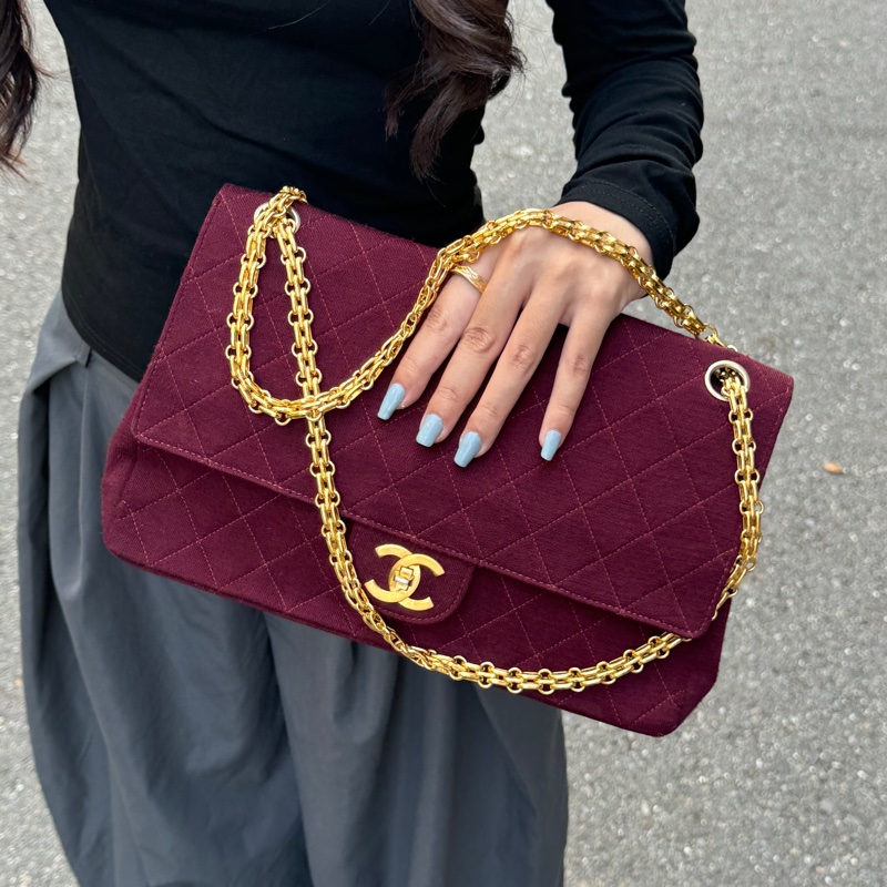 （經典CF雙蓋🎀） Chanel CF25 雙翻蓋 專櫃漲至36萬！-0