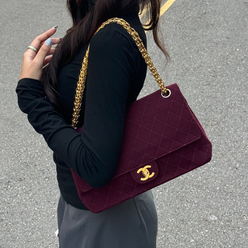 （經典CF雙蓋🎀） Chanel CF25 雙翻蓋 專櫃漲至36萬！-3