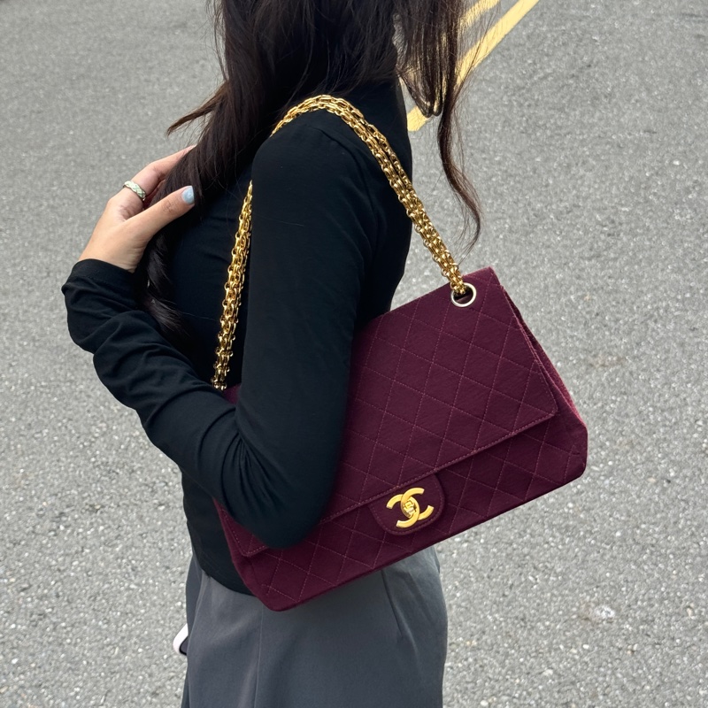 （經典CF雙蓋🎀） Chanel CF25 雙翻蓋 專櫃漲至36萬！-22