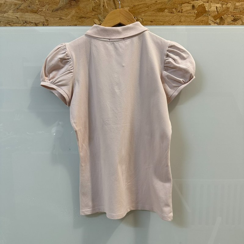 【美收精品】BURBERRY 寶寶粉色polo衫 4-142【隔月月中將轉賣至日本 上架期限30天】-1