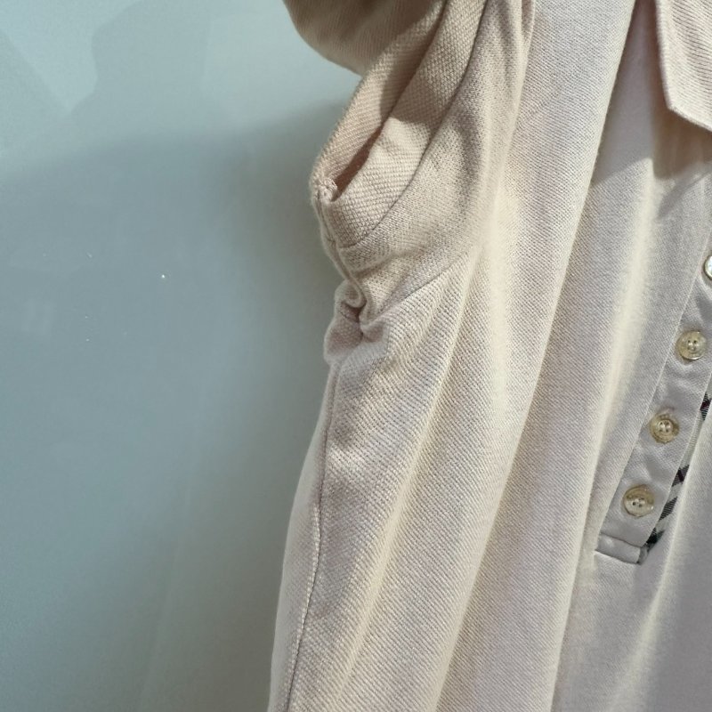 【美收精品】BURBERRY 寶寶粉色polo衫 4-142【隔月月中將轉賣至日本 上架期限30天】-2