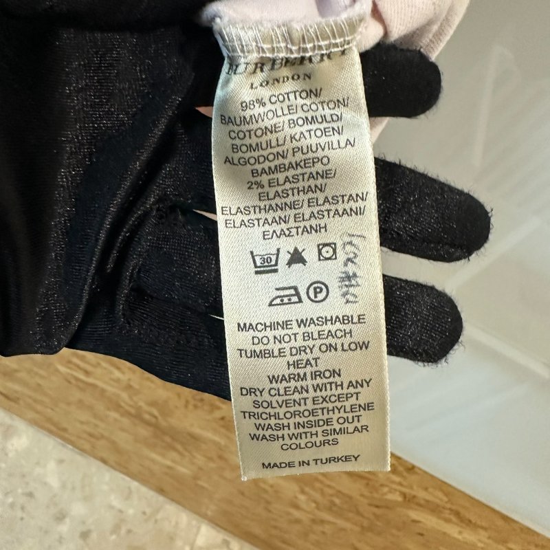 【美收精品】BURBERRY 寶寶粉色polo衫 4-142【隔月月中將轉賣至日本 上架期限30天】-6