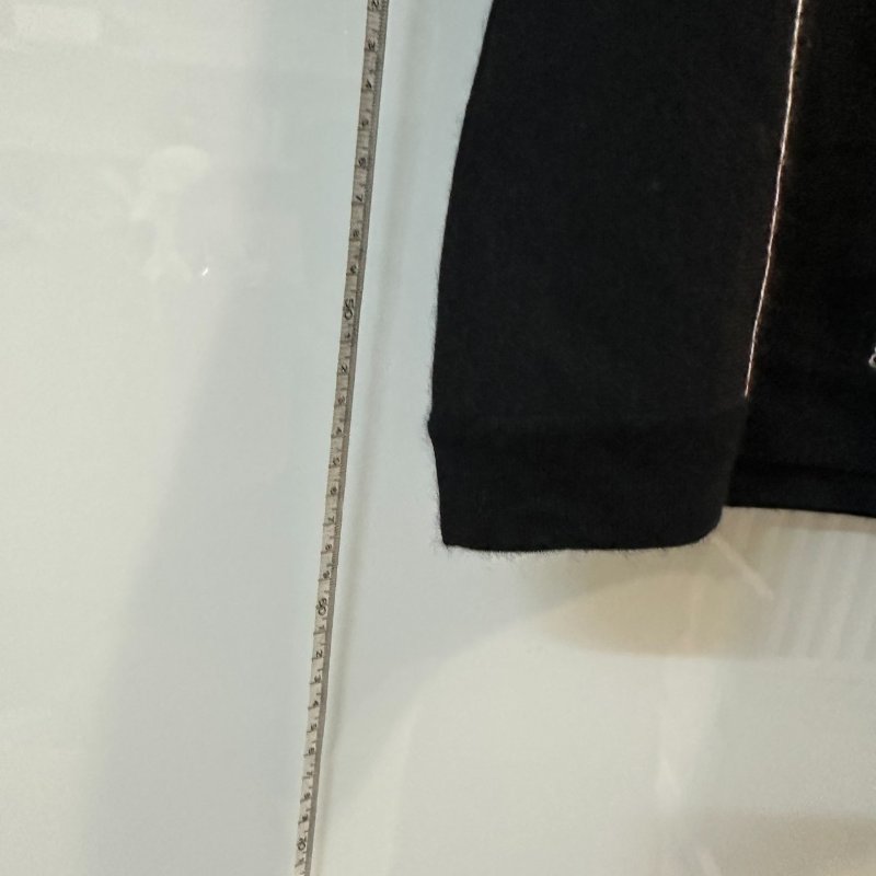 【美收精品】CHANEL 黑色刺繡短袖 4-145【隔月月中將轉賣至日本 上架期限30天】-9