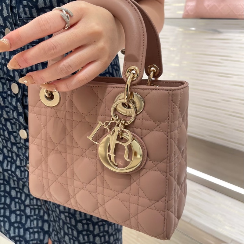 Dior 藤格紋黛妃包 ladydior 腮紅粉五格-0