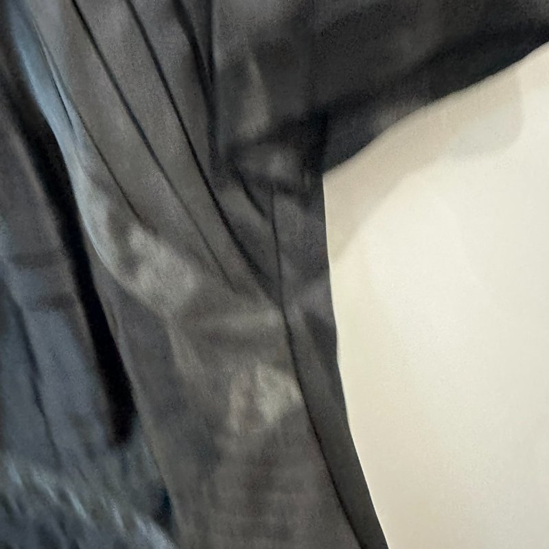 【美收精品】CHANEL 黑色刺繡短袖 4-146【隔月月中將轉賣至日本 上架期限30天】-3