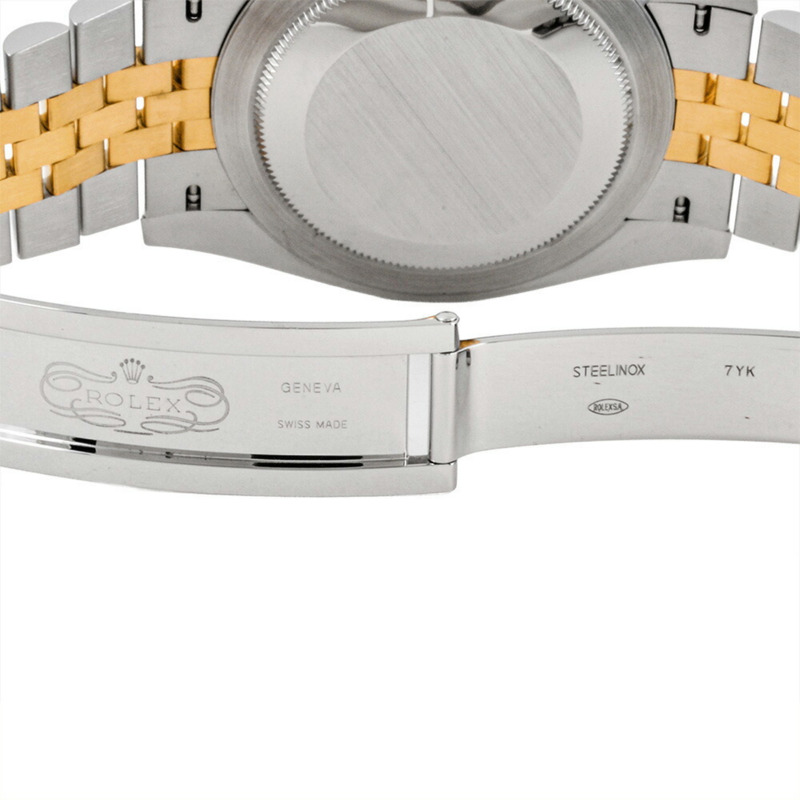 勞力士 ROLEX 126333G Datejust 41 隨機系列自動手錶香檳色錶盤 YG x SS 男士-4