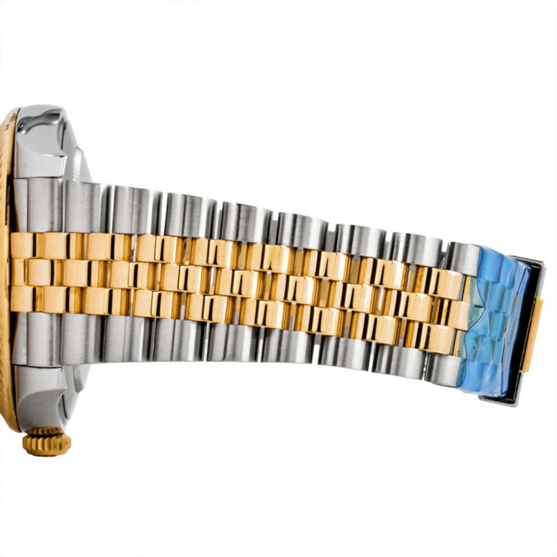 勞力士 ROLEX 126333G Datejust 41 隨機系列自動手錶香檳色錶盤 YG x SS 男士-5