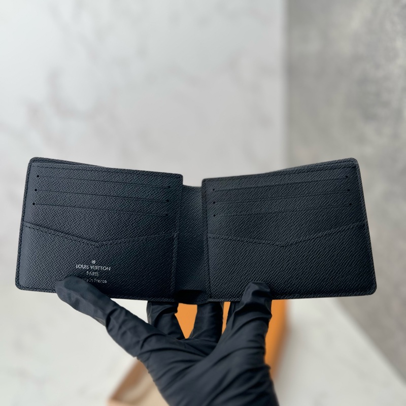 💗香緹國際精品💗 LV 黑棋盤格 短夾 極新未使用過-1