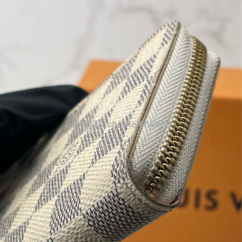 💗香緹國際精品💗 LV 白棋盤格長夾-4
