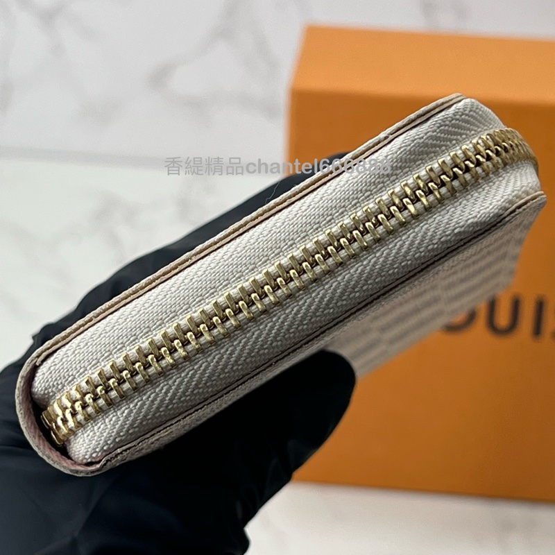 💗香緹國際精品💗 LV 白棋盤格長夾-5