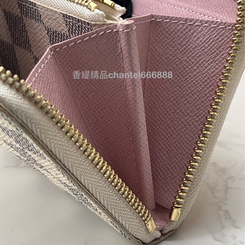 💗香緹國際精品💗 LV 白棋盤格長夾-10