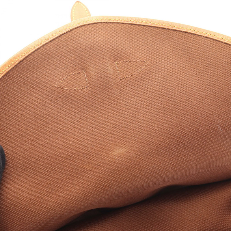 LOUIS VUITTON Saumur 30 肩背包 M42256 Monogram 帆布 棕色 二手 女款-6