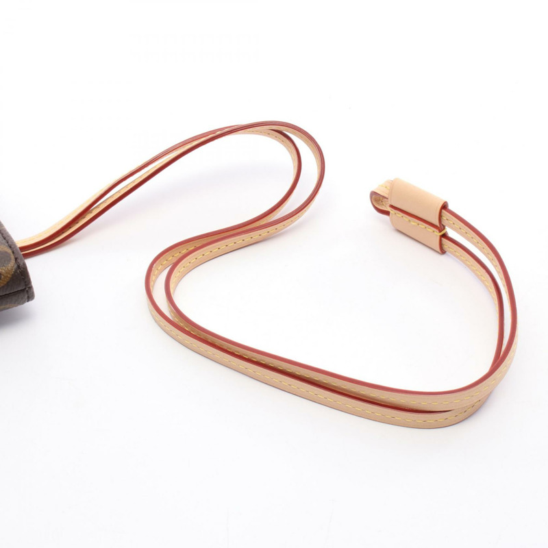 LOUIS VUITTON 太陽眼鏡袋 GI1365 Monogram 帆布皮革棕色二手女士-5