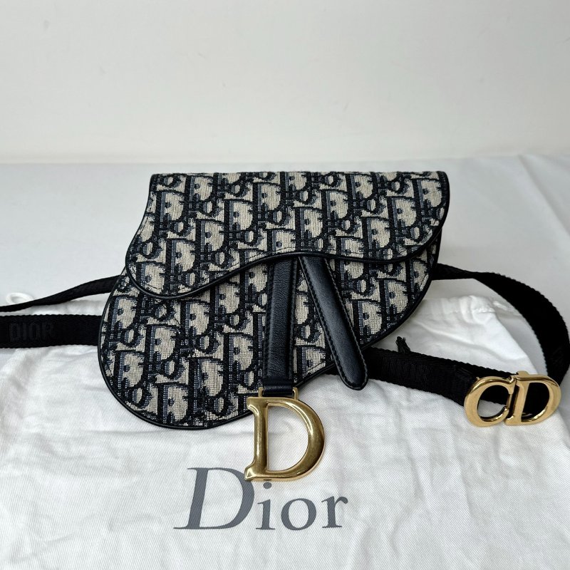 DIOR Oblique馬鞍腰包-0