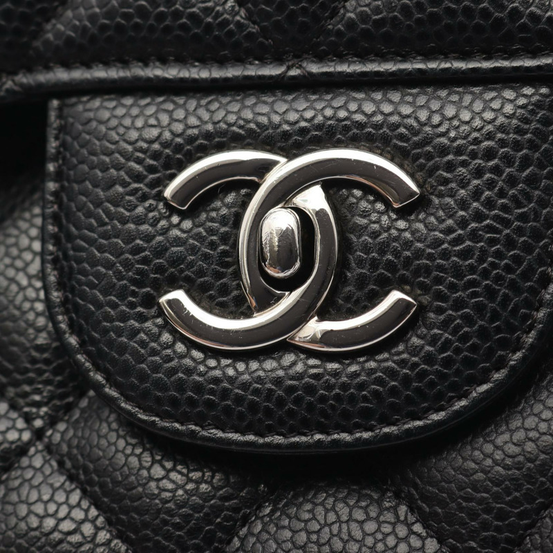 CHANEL Jumbo Matelasse 30 單翻蓋鏈條單肩包 A28600 粒面小牛皮-5