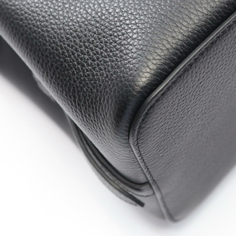 CELINE 小號 Cabas de France 斜背包 手提包 皮革 黑色 二手 女款-5