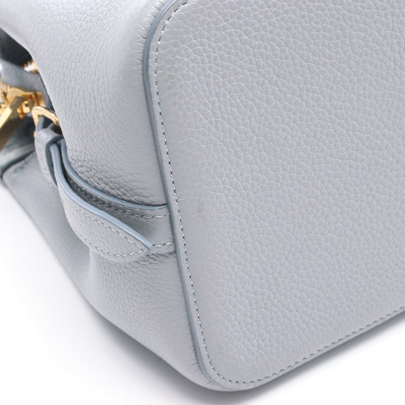 CELINE 小號 Cabas de France 斜背包 手提包 191963CRE 皮革 藍色-4