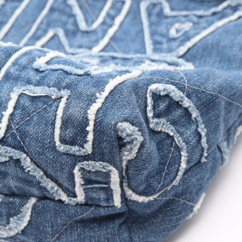 CHANEL 22 小號鏈條單肩包 AS3260 牛仔藍 二手 女款 SHW COCO CC-5