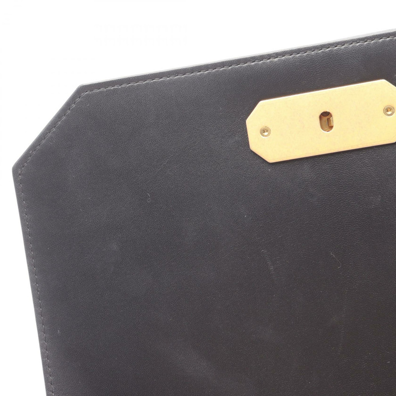 CHANEL Matelasse 鏈條單肩包皮革米色黑色二手 GHW-5