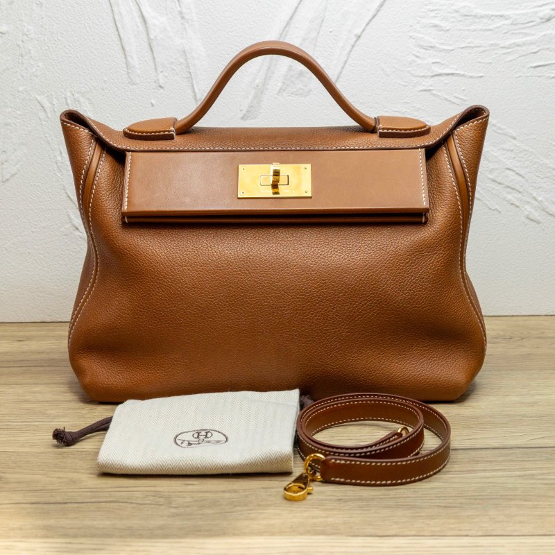 C刻 hermes 2424 馬鞍皮 C STAMP-1