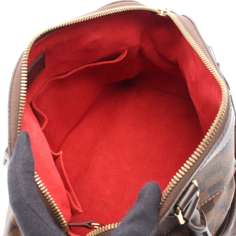 LOUIS VUITTON Trevi PM 單肩手提包 N51997 Damier Ebene 帆布二手 女士 LV-2