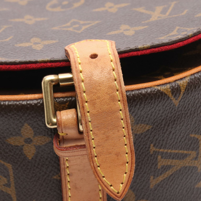 LOUIS VUITTON Tambourin 單肩斜背包 M51179 Monogram 帆布 二手 女士-6