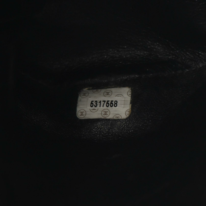 CHANEL Matelasse 雙轉鎖鏈條背包 A10177 小羊皮 黑 GHW-4