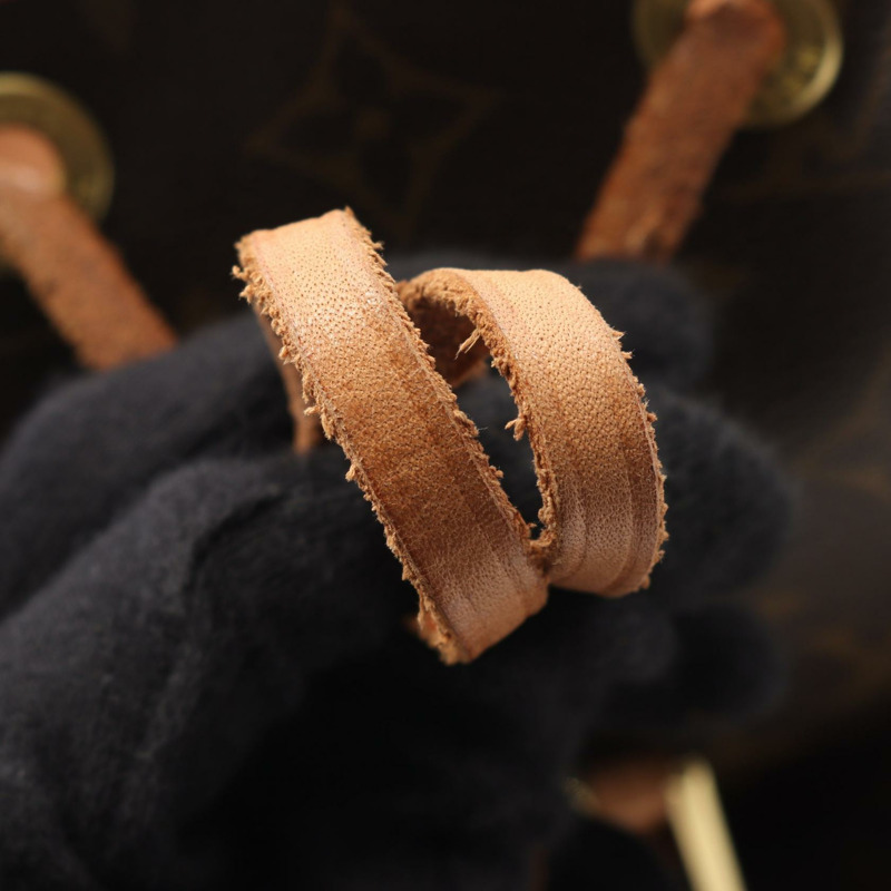 LOUIS VUITTON Montsouris 中型背包 M51136 字母帆布皮革二手 LV-9