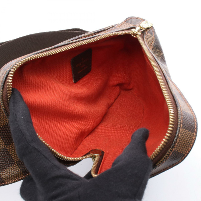 路易威登 Geronimos 腰包 N51994 Damier 帆布 棕色 Ebene 二手男女通用-2