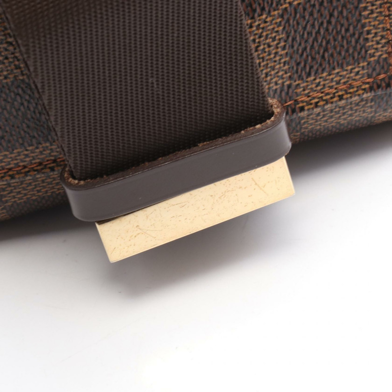 路易威登 Geronimos 腰包 N51994 Damier 帆布 棕色 Ebene 二手男女通用-6